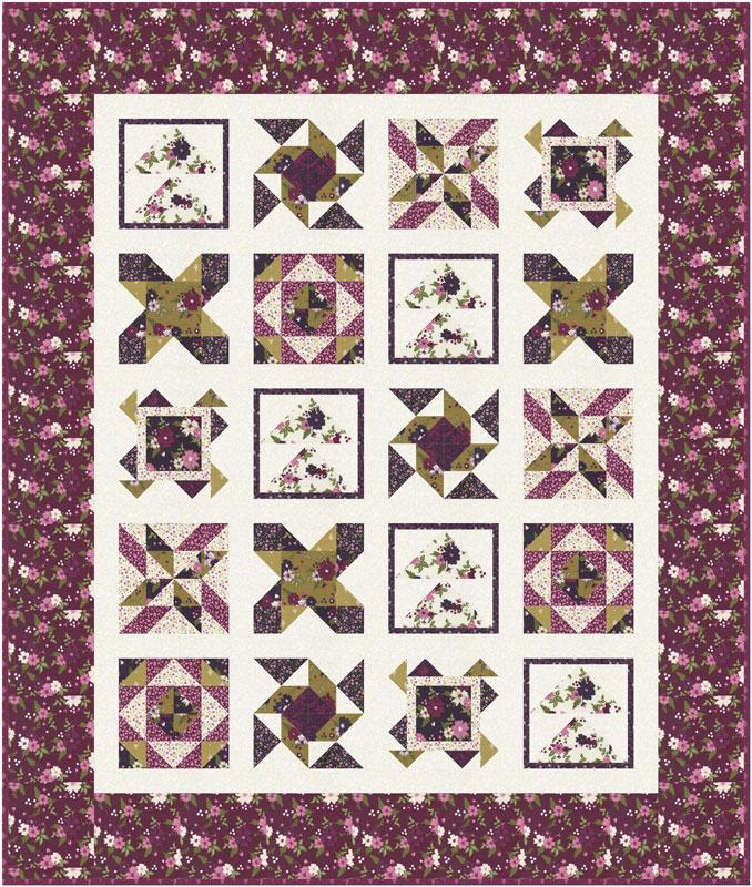 Quilt Kit - Wild Meadow by Sweetfire Road